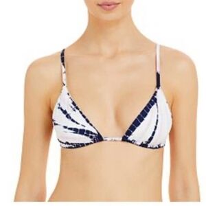 L SPACE WOMEN'S TIE-DYE WILDER BIKINI TOP SIZE L NWOT